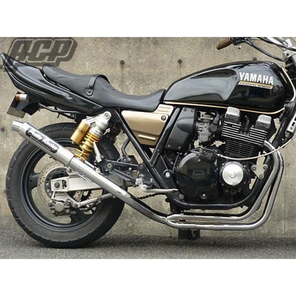 玄関先迄納品 プリティー製 XJR400 4HM 流 タイプ1 4-2-1 マフラー