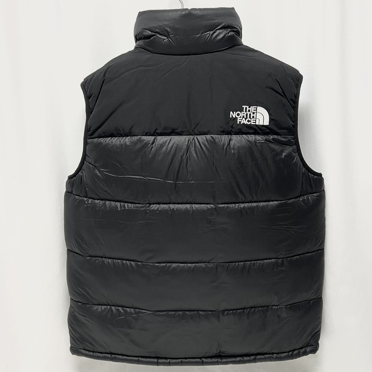 S 難あり 海外限定 新品 ノースフェイス ヒマラヤン ベスト 黒 ブラック Himalayan VEST ダウンベスト 中綿 日本未発 大きめ ビッグ サイズ_画像2