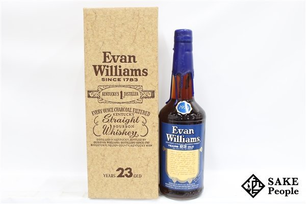 ◇注目! エヴァン・ウィリアムス 23年 1970 750ml 53.5% 箱付き バーボン