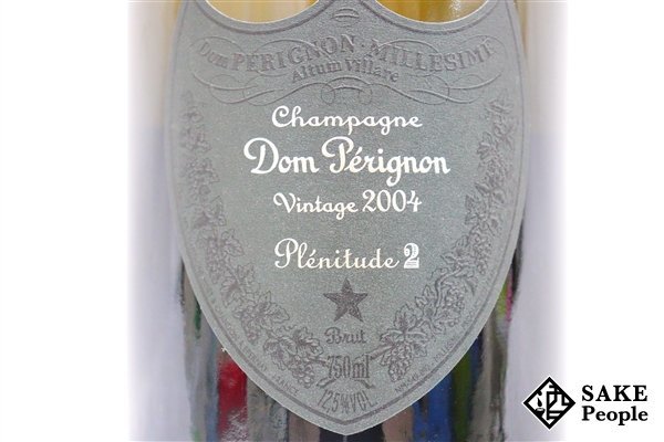 ヤフオク! - 注目 ドン・ペリニヨン P2 2004 750ml 12.5% シ...