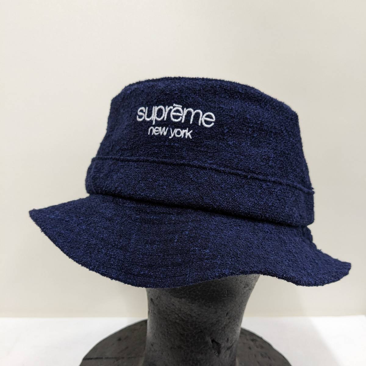 SUPREME×Loro Piana/シュプリーム×ロロピアーナ/21SS Classic Logo Terry Crusher hat/ウール混テリー素材クラッシャーバケットハット