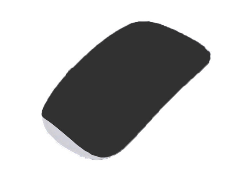 Apple Magic Mouseブルートゥースワイヤレスマウス専用 保護シール 無地 #ブラック ZA-40626_画像1