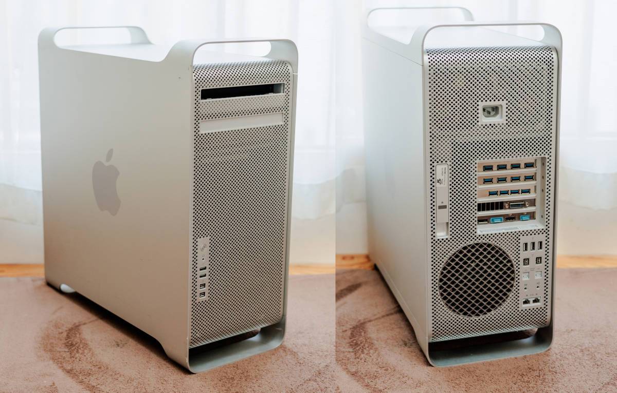 Apple Mac Pro (Mid 2010) 魔改造 3 06GHz6コアx2 メモリ48GB Apple Mac Pro (Mid 2010) 魔改造 3 06GHz6コアx2 メモリ48GB