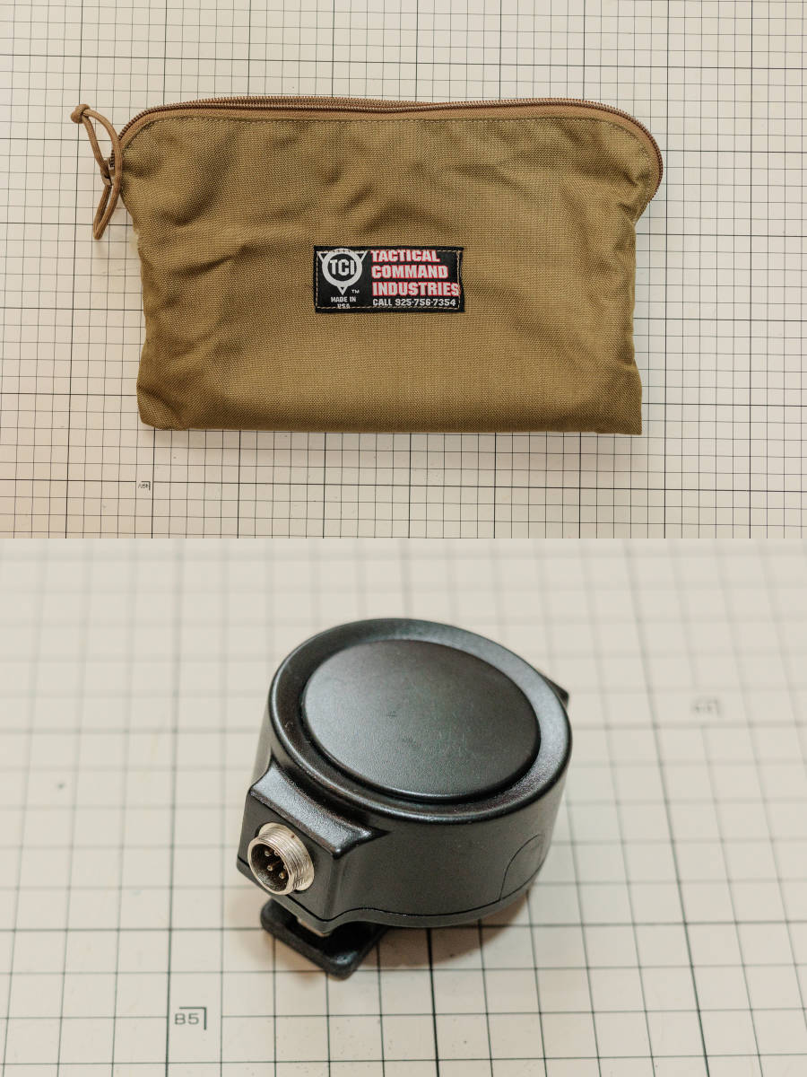 実物 TCI Headset Set SPECIAL FORCES LIBERATORⅡリベレーター２ サバゲセット 特小工房変身キット完成品 ic-4008Ｗ 中古 動作確認済み_画像7