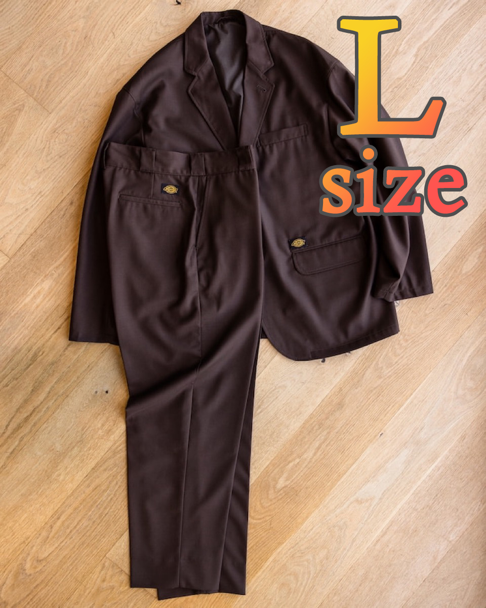 M 2023 Dickies TRIPSTER SUIT brown 野村訓一-