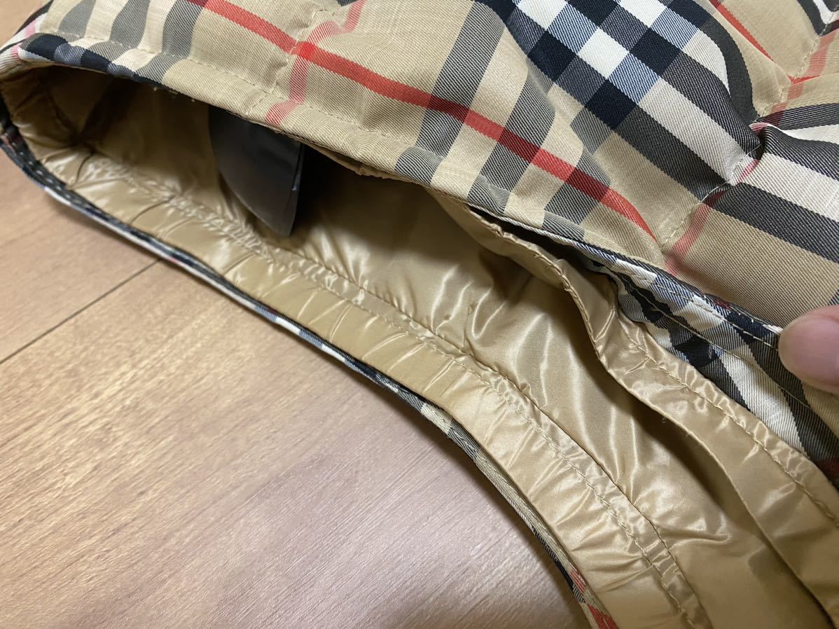ドティッシ】 Burberry バーバリーダウンベスト ホースフェリー