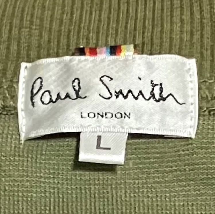 【人気】Paul Smith LONDON ポールスミス ブルゾン ジャケット 刺繍ロゴ カラフル刺繍 ジップアップ ワンポイント ブランドロゴ