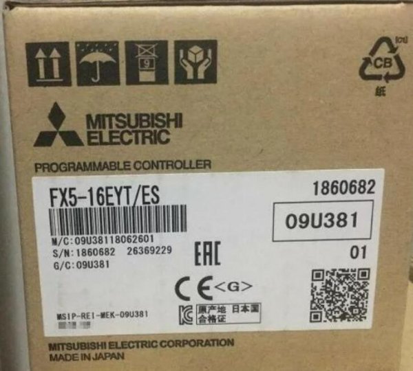 新品未開封 MITSUBISHI/三菱電機 FX5-16ET/ES PLC シーケンサー www ...