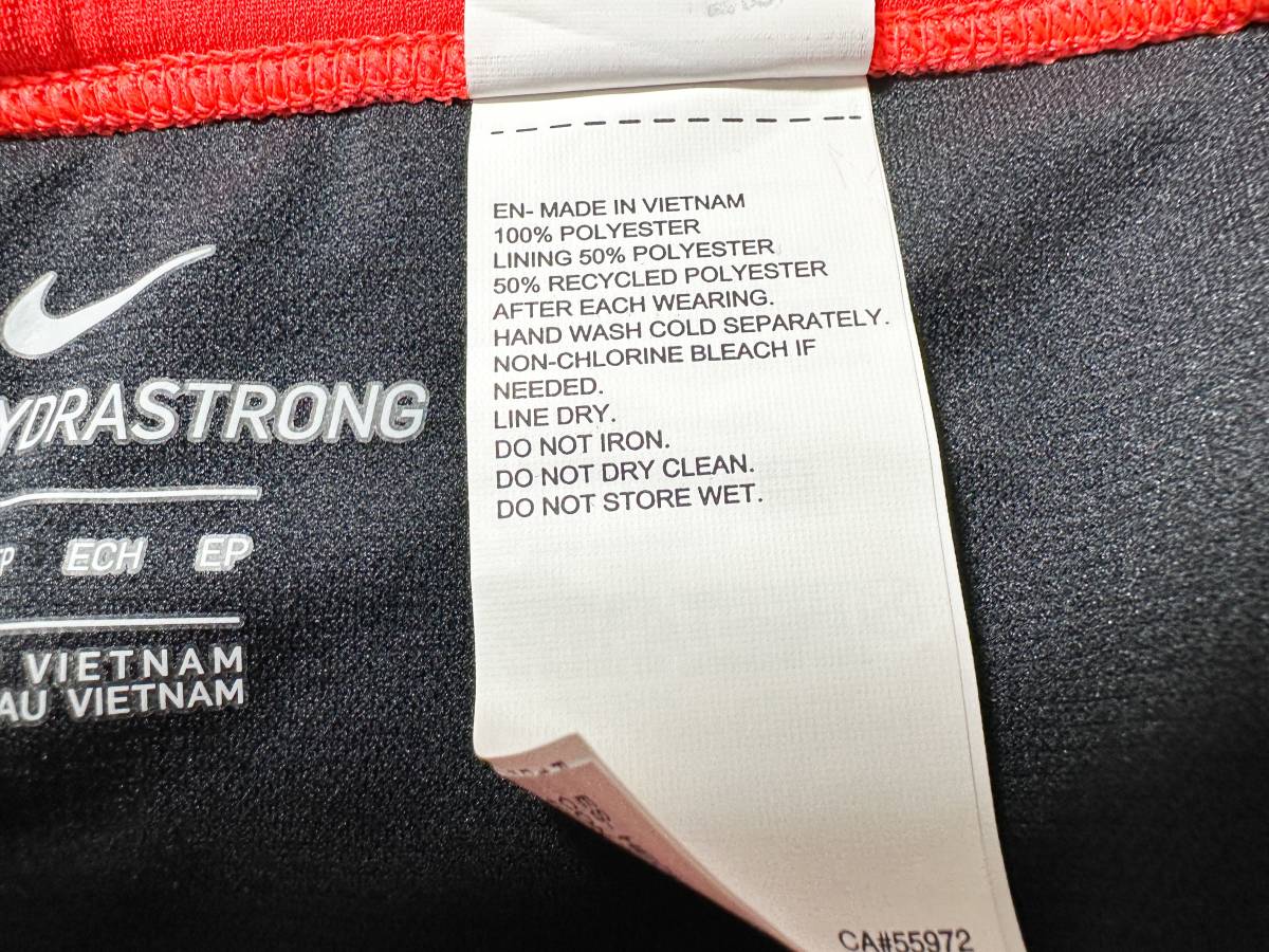 【即決】Nike ナイキ 女性用 ビーチバレー ビキニ ショーツ 水着 ブルマ HYDRASTRONG Bright Crimson 海外XS