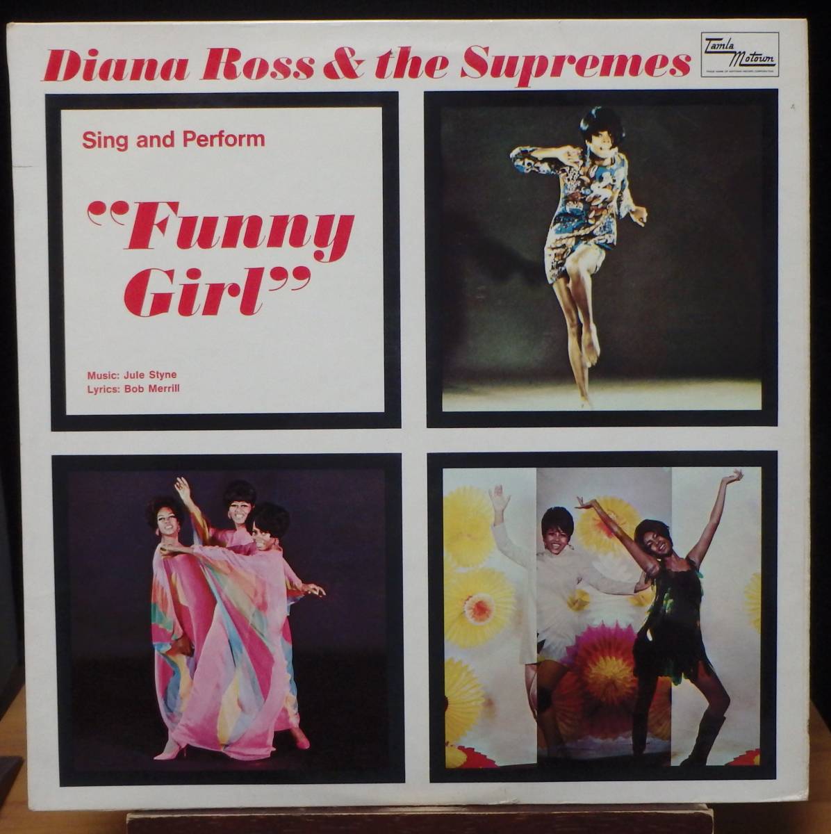 【BW006】DIANA ROSS & THE SUPREMES「Sing And Perform Funny Girl」, 69 UK mono Original/英国製ペラジャケ ★ガール・グループ/ソウル_画像1