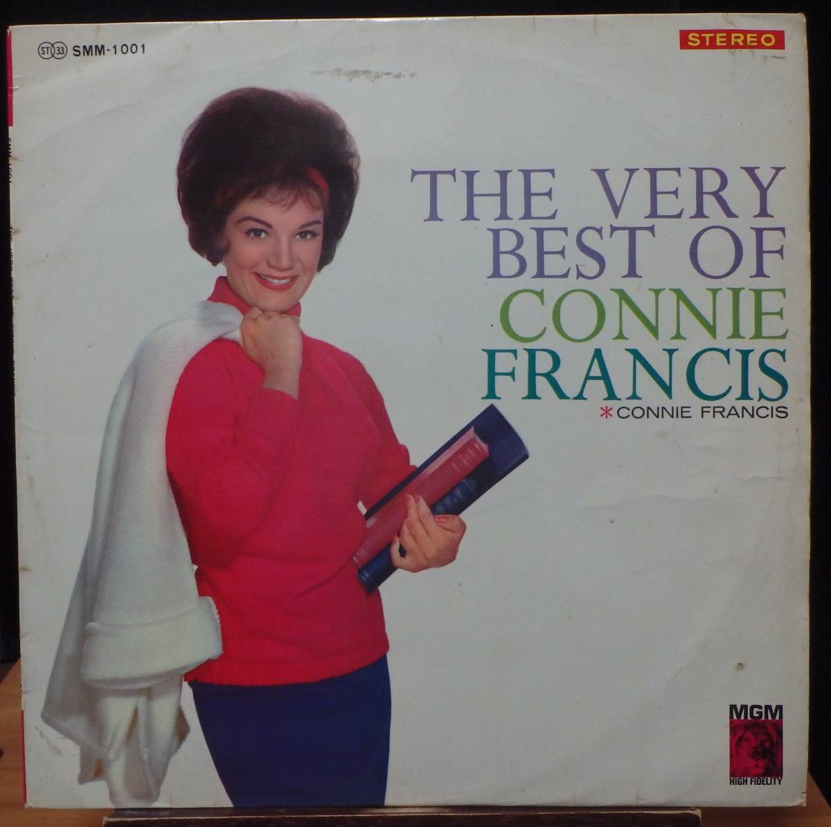 【FS301】CONNIE FRANCIS「The Very Best Of Connie Francis」, 65 JPN Comp./初回盤/ペラジャケ　★カントリー/ボーカル_画像1