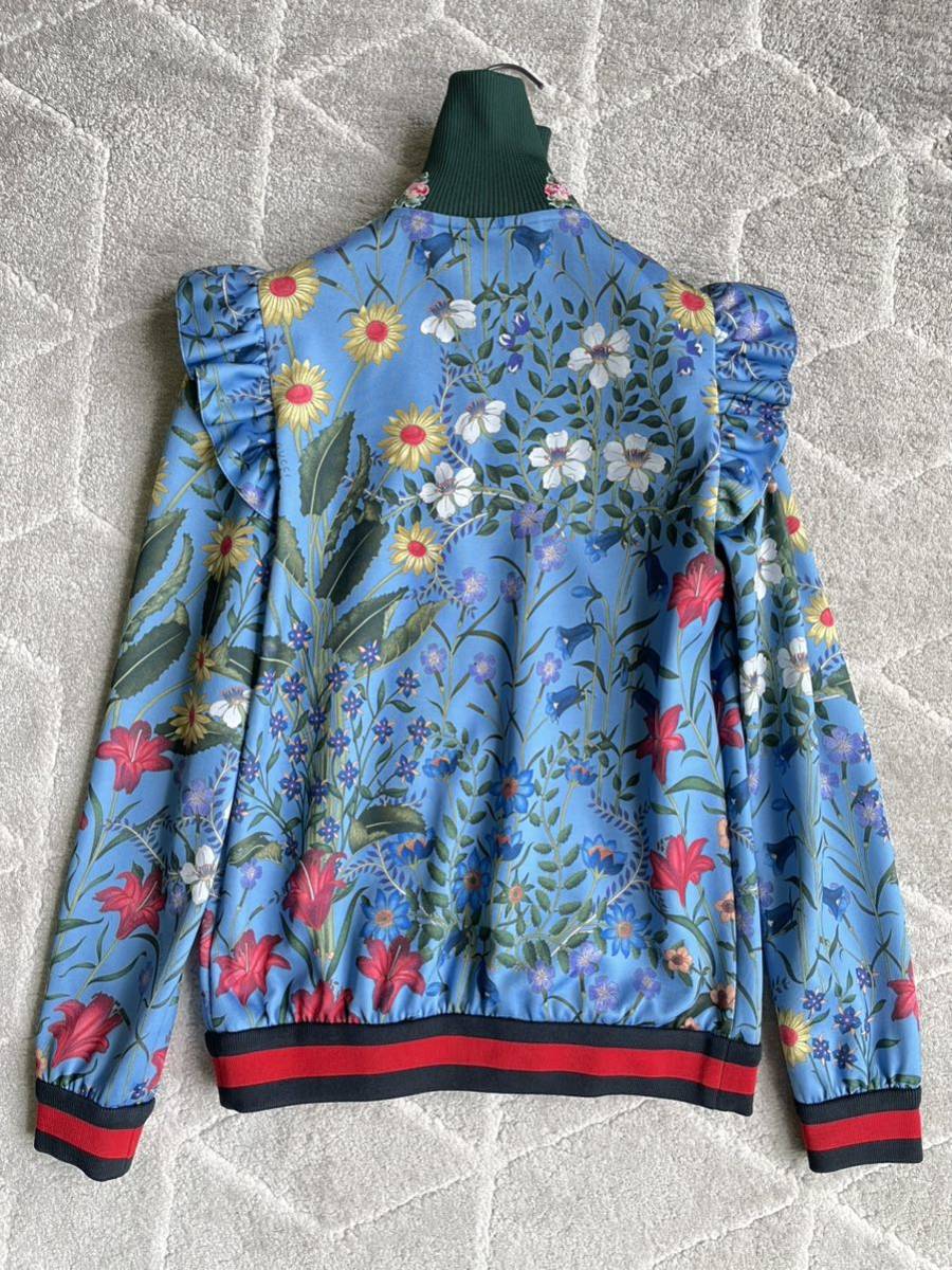 Gucci フローラルボタン×パンサープリントジャケット グッチ Bibian 比比昂 - 新品同様 グッチ GUCCI スパンコールフラワー