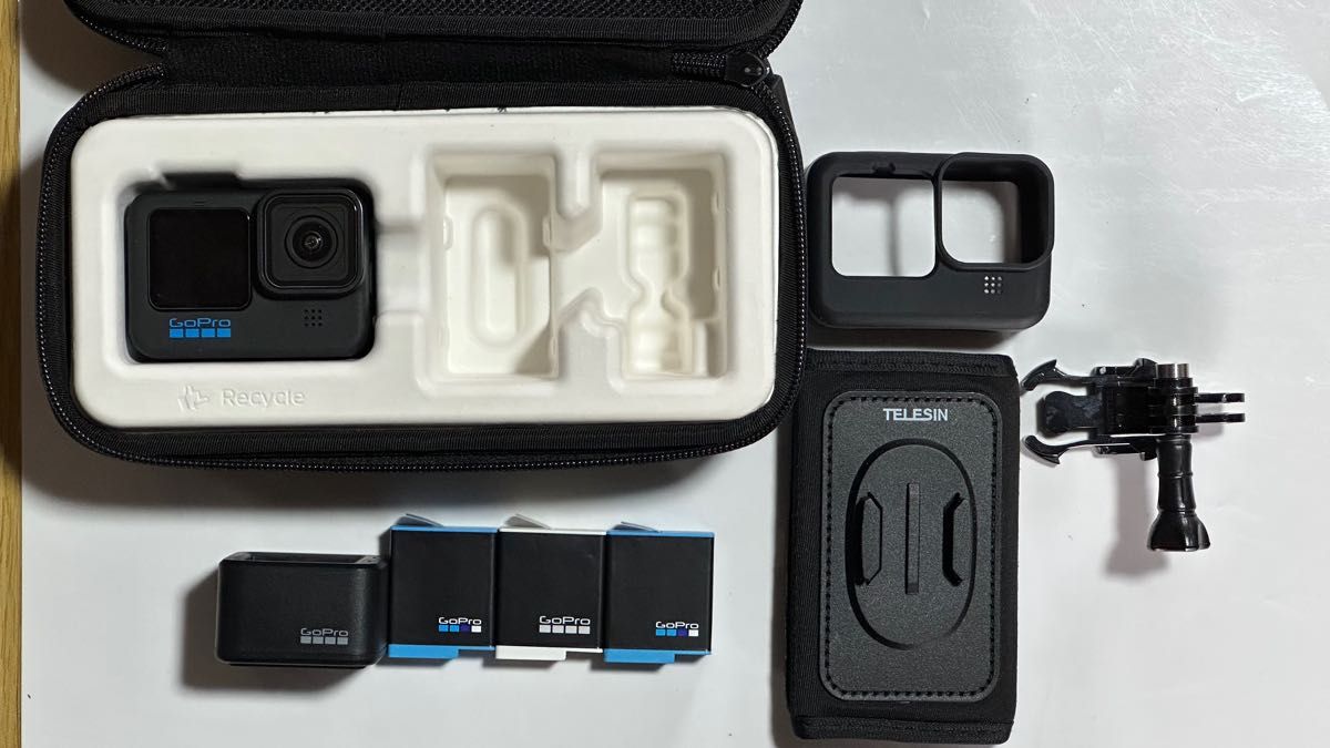 ozi様専用】GoPro10 バッテリー3個 ハンドラー付き-