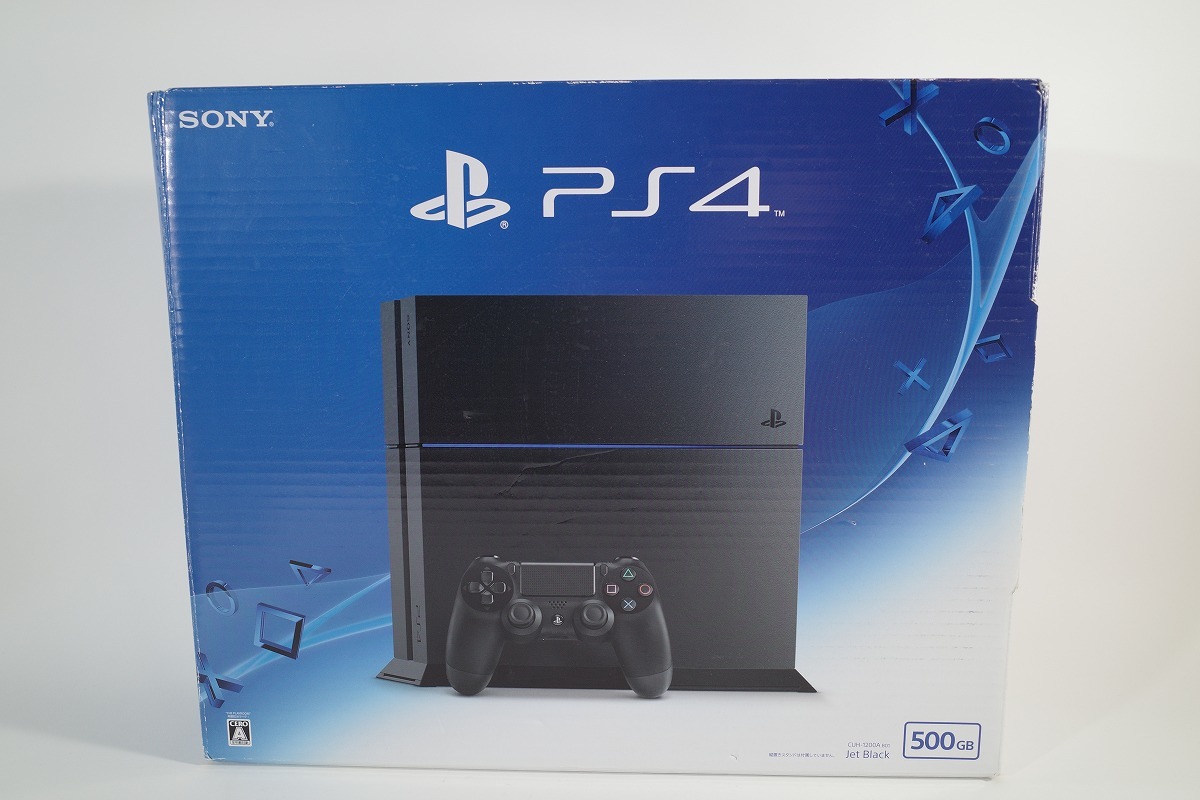 憧れの 未使用 PS4 プレステ4 本体 CUH-1200A B01 ジェット ブラック