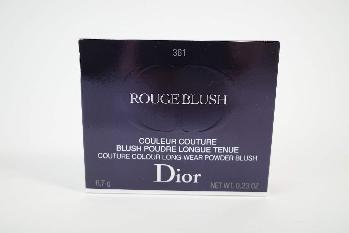  unused Christian Dior Dior s gold rouge brush #361 MILLEFIORI cheeks color 