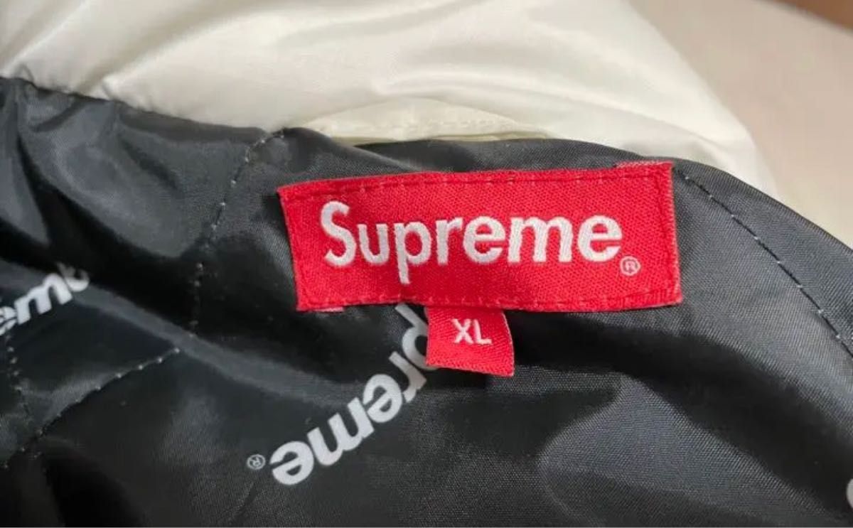 supreme sideline side logo parka 白 XL ジャケット メンズファッション ジャケット
