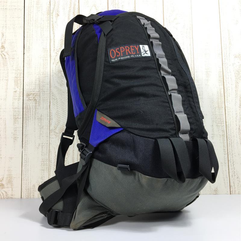 M Osprey 1994 Zephyr ZEPHYR рюкзак Day Pack America производства старый бирка редкий модель OSPREY CO Cobalt голубой 