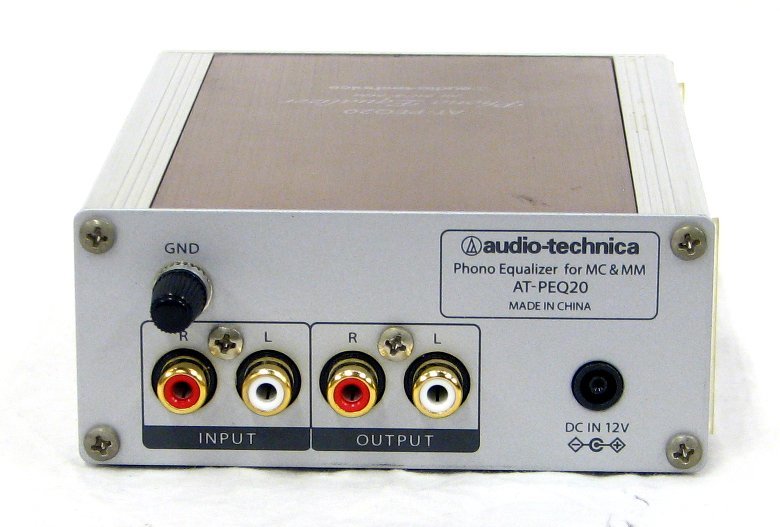 フォノイコライザー audio-technica AT-PEQ20 オーディオテクニカ