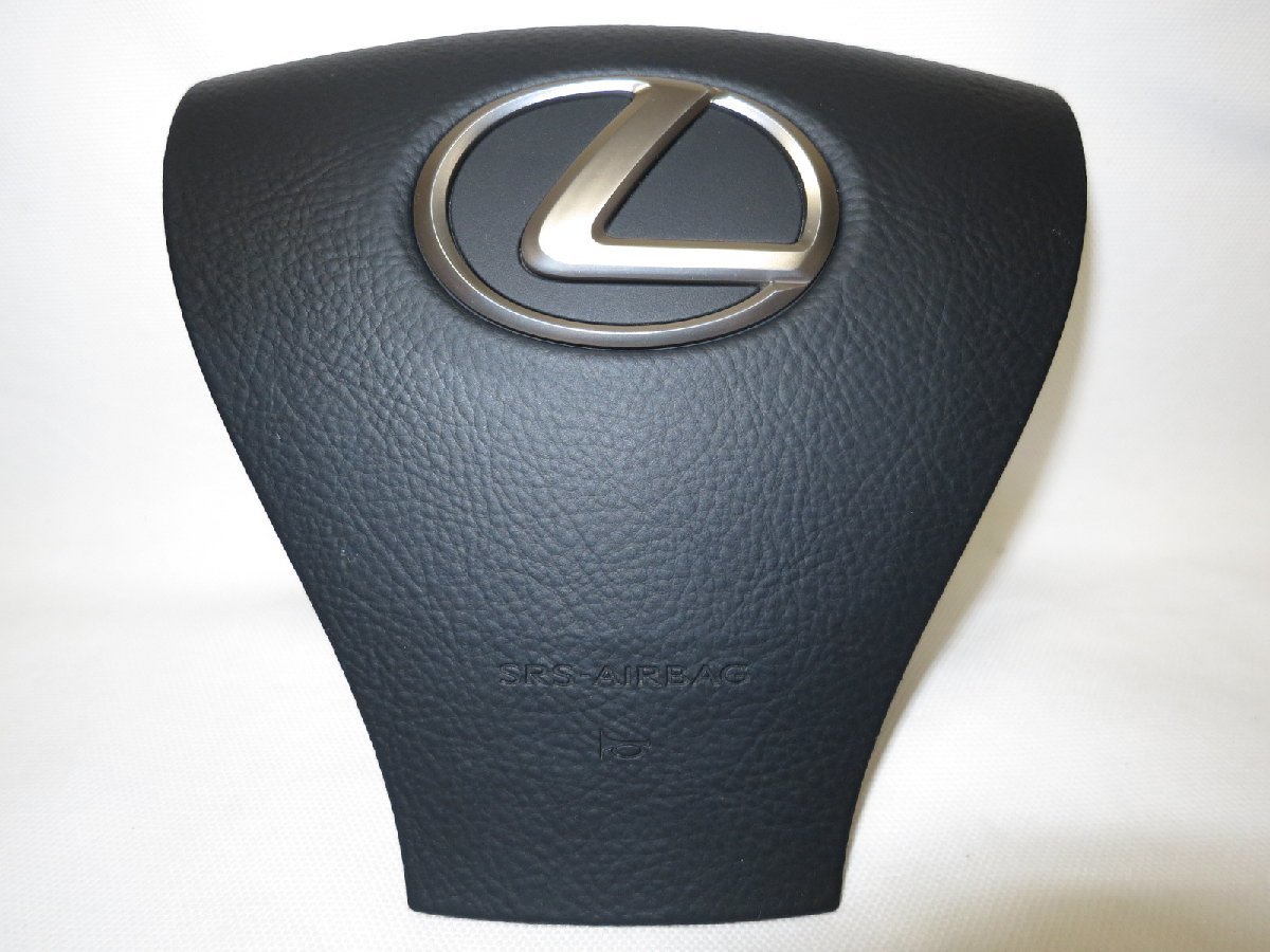 LS LS460 LS600h поздняя версия Lexus оригинальный водительское сиденье подушка безопасности подушка безопасности покрытие чёрный USF40 USF41 UVF45 UVF46 контрольный номер (W-CII14)