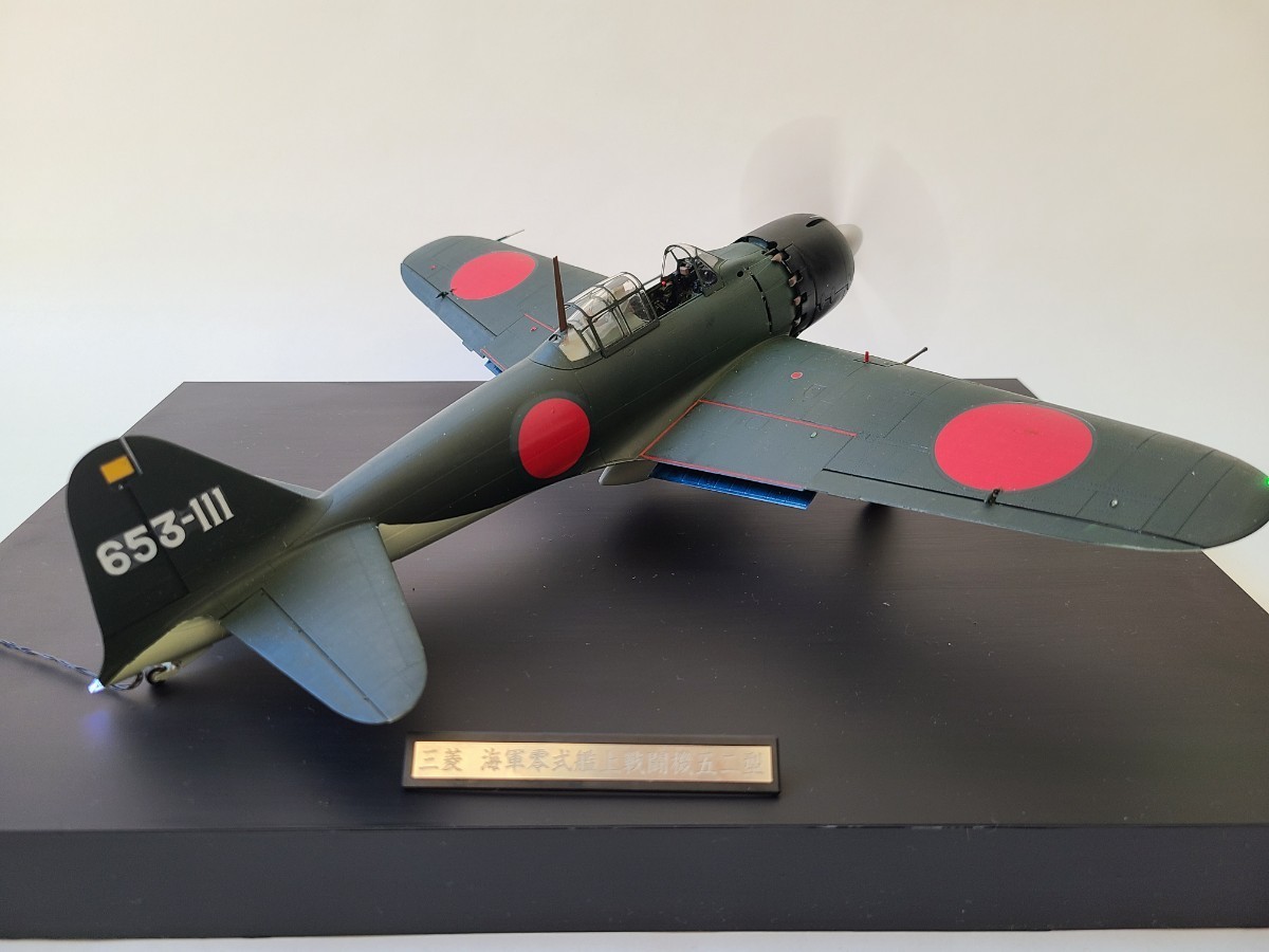 タミヤ タミヤ1/32エアークラフト 零戦五二型 零式艦上戦闘機完成品