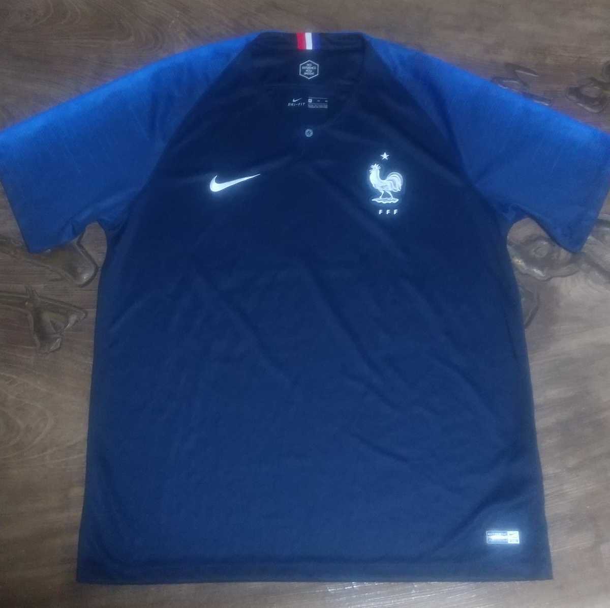 値下げ交渉 2018年 フランス代表 スタジアム ジャージ NIKE XL 値下げ交渉 2018年 フランス代表 スタジアム ジャージ NIKE XL