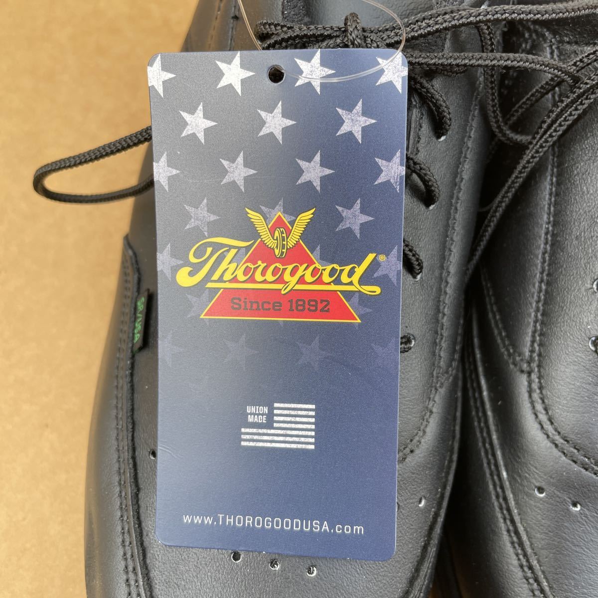 デッド Thorogood ポストマンレザーシューズ ブラック アメリカ製 デッド Thorogood ポストマンレザーシューズ ブラック アメリカ製