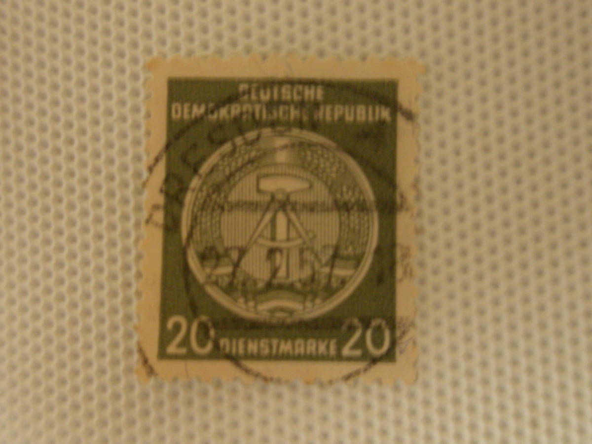 外国切手 使用済 単片 ドイツ切手 ① 満月印_画像5