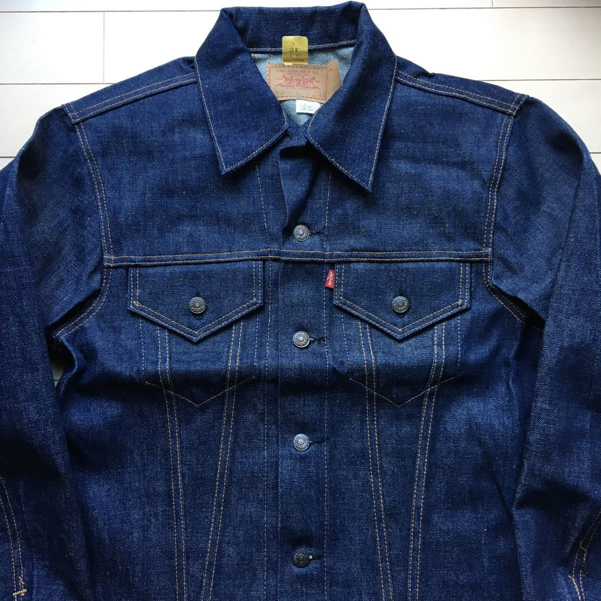 濃紺 ビッグE 42-40 70505 60年代 リーバイス LEVIS