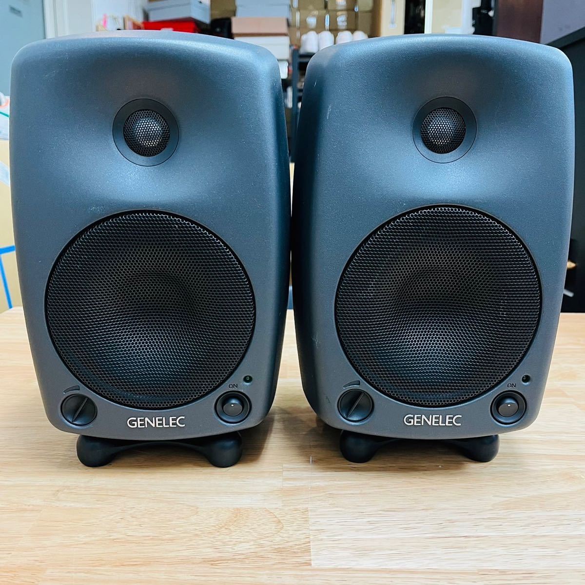 Yahoo!オークション - 【動作良好】GENELEC 8030A ジェネレック モニ...