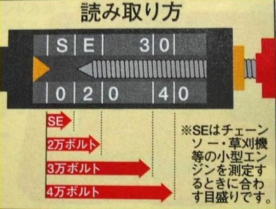 スパークプラグテスター 火花測定 点火チェッカー工具 送料180円の画像3