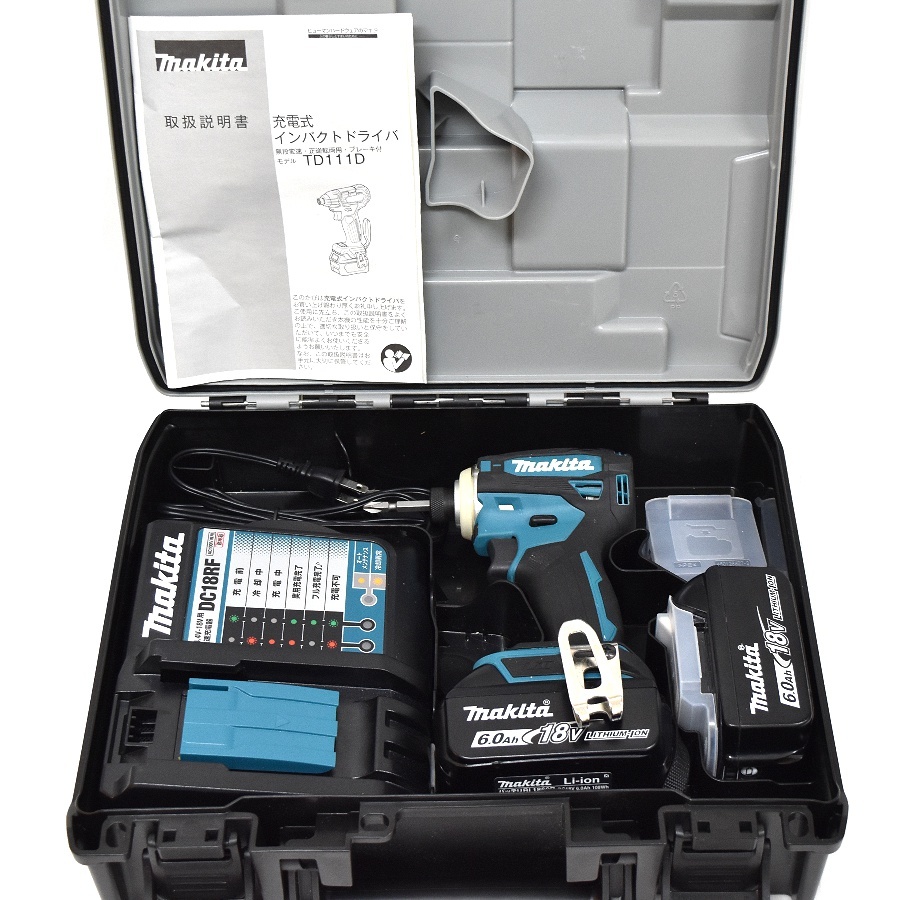1円スタート】 MAKITA マキタ 18Vコードレスインパクトドライバ