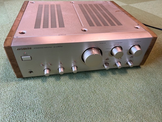 SANSUI☆サンスイ☆山水☆プリメインアンプ☆AU-α707XR☆通電 SANSUI☆サンスイ☆山水☆プリメインアンプ☆AU-α707XR☆通電