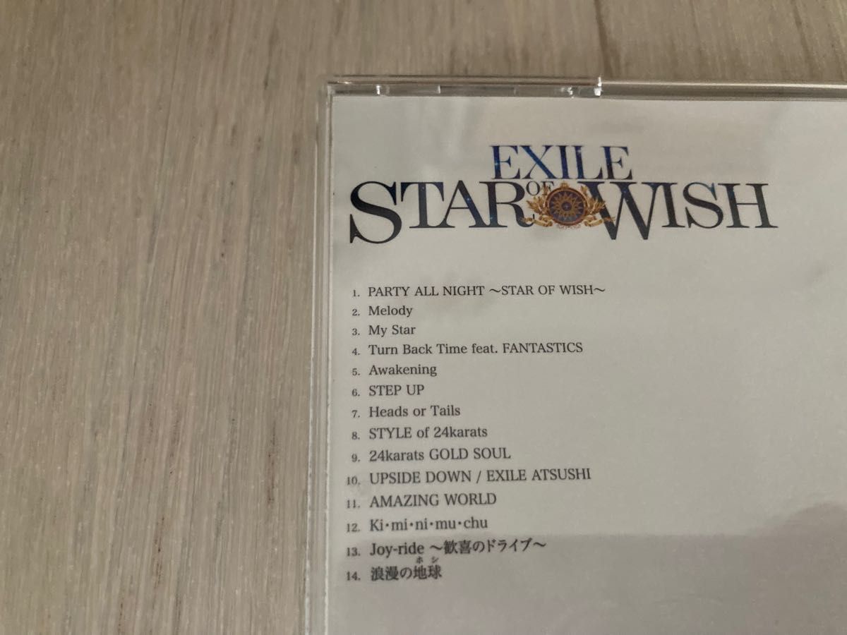 EXILE STAR OF WISH  CD