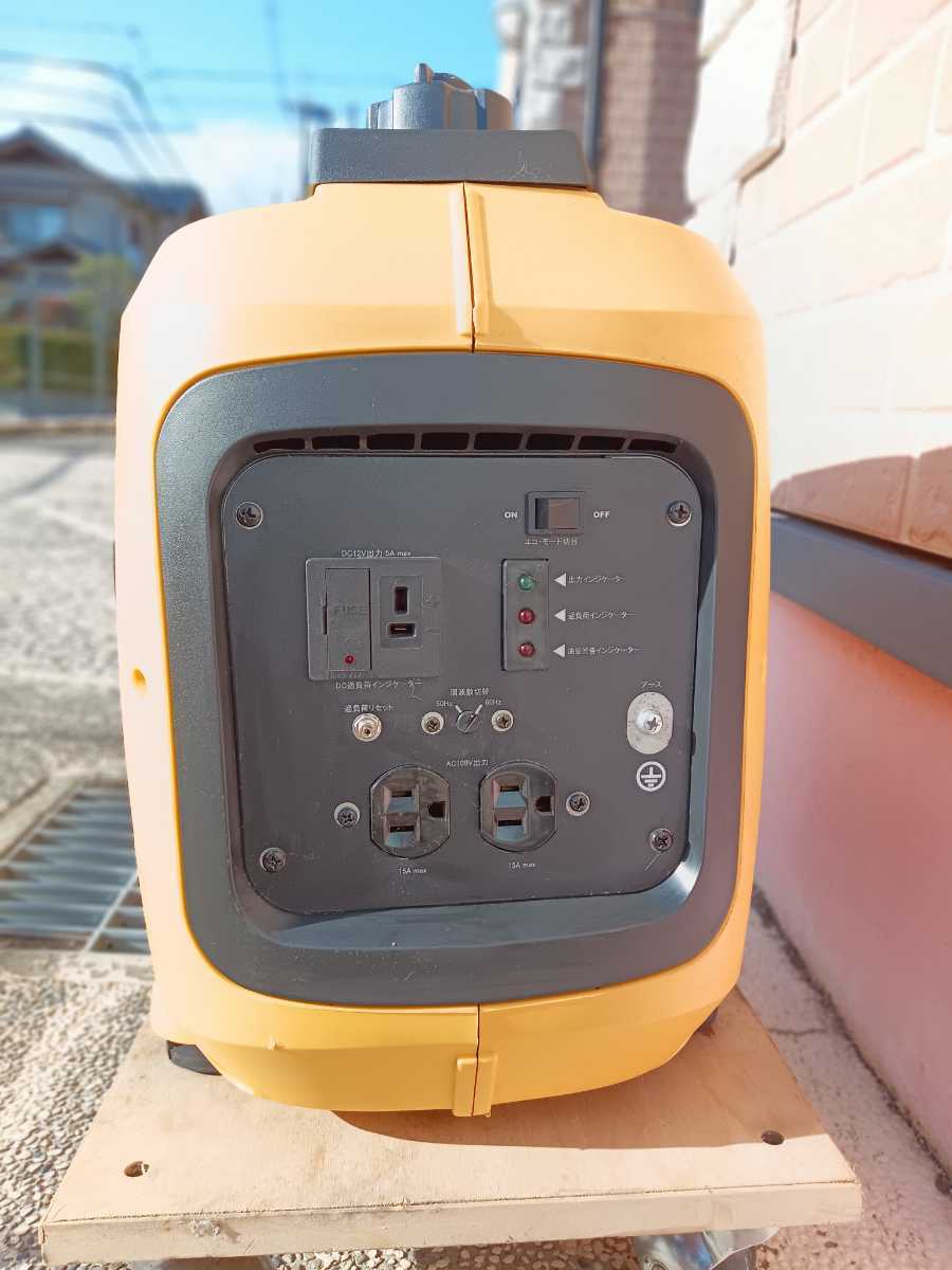インバーター発電機 【絶版品・テスト運転のみ】 KIPOR 発電機