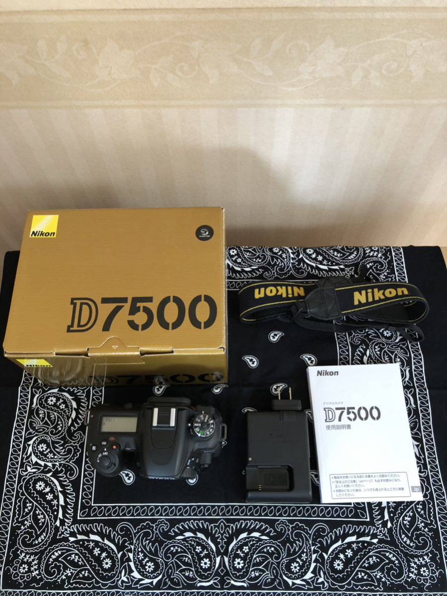 美品】Nikon ニコン D7500 ショット数3300枚 ボディのみ www.s-tec