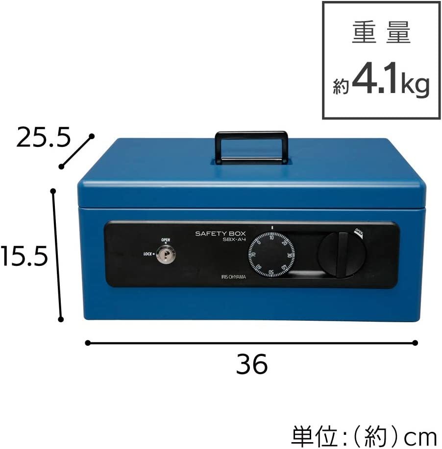  Iris o-yama персональная сигнализация есть dial тип двойной блокировка сумка-сейф A4 SBX-A4 голубой сейф 