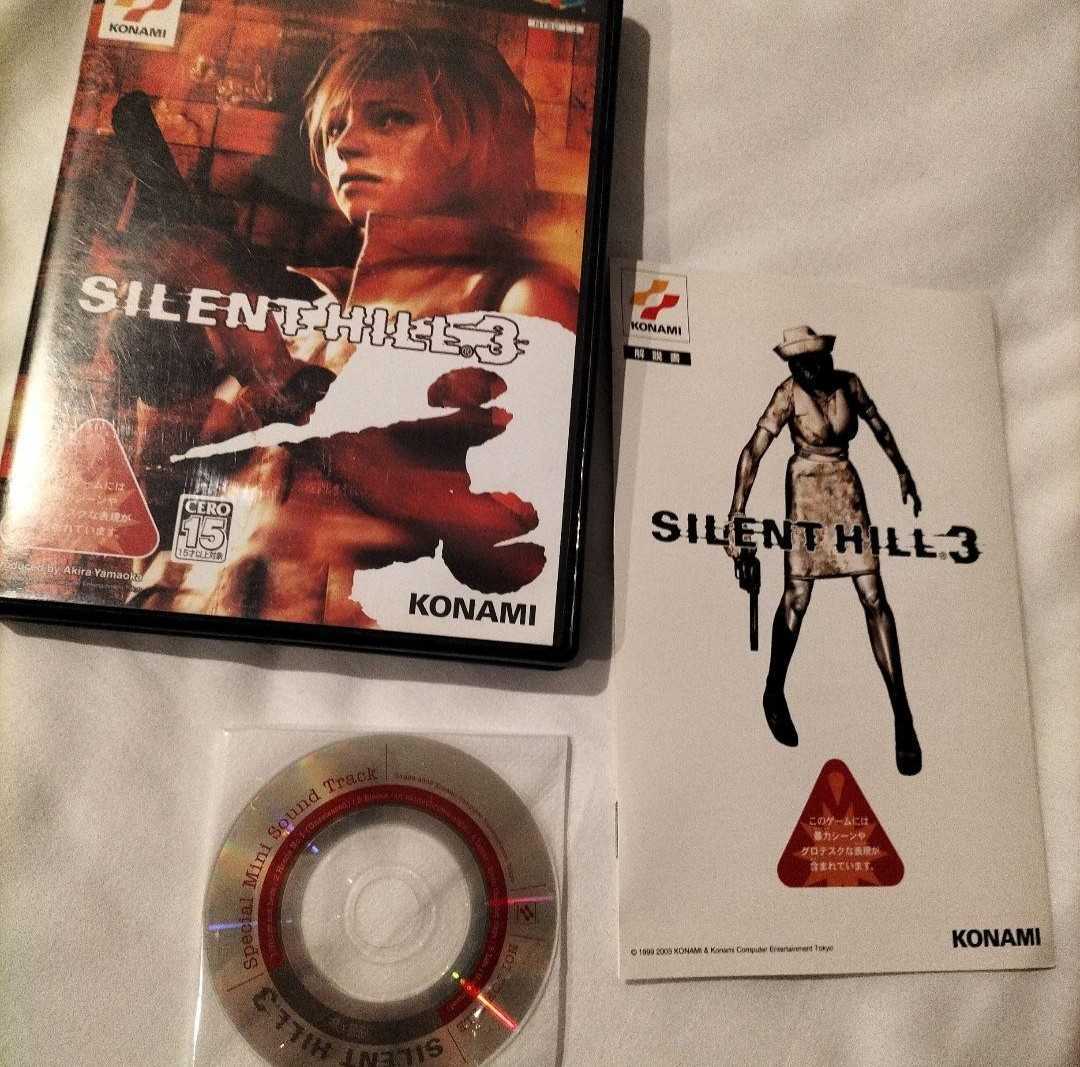 サイレント ヒル3 取扱説明書 ミニサウンドトラック有り ps2(テレビ