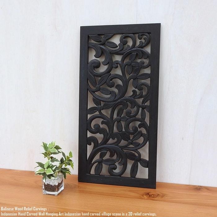  relief 30cm×60cm rectangle DB art panel wood relief tree carving sculpture art field interval ornament decoration wall decoration panel 