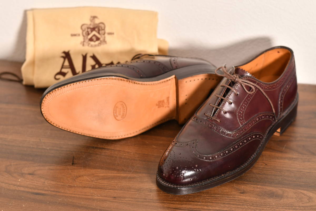 超歓迎された 【新品】ALDEN オールデン 974 cordovan 7C/E 25cm 7