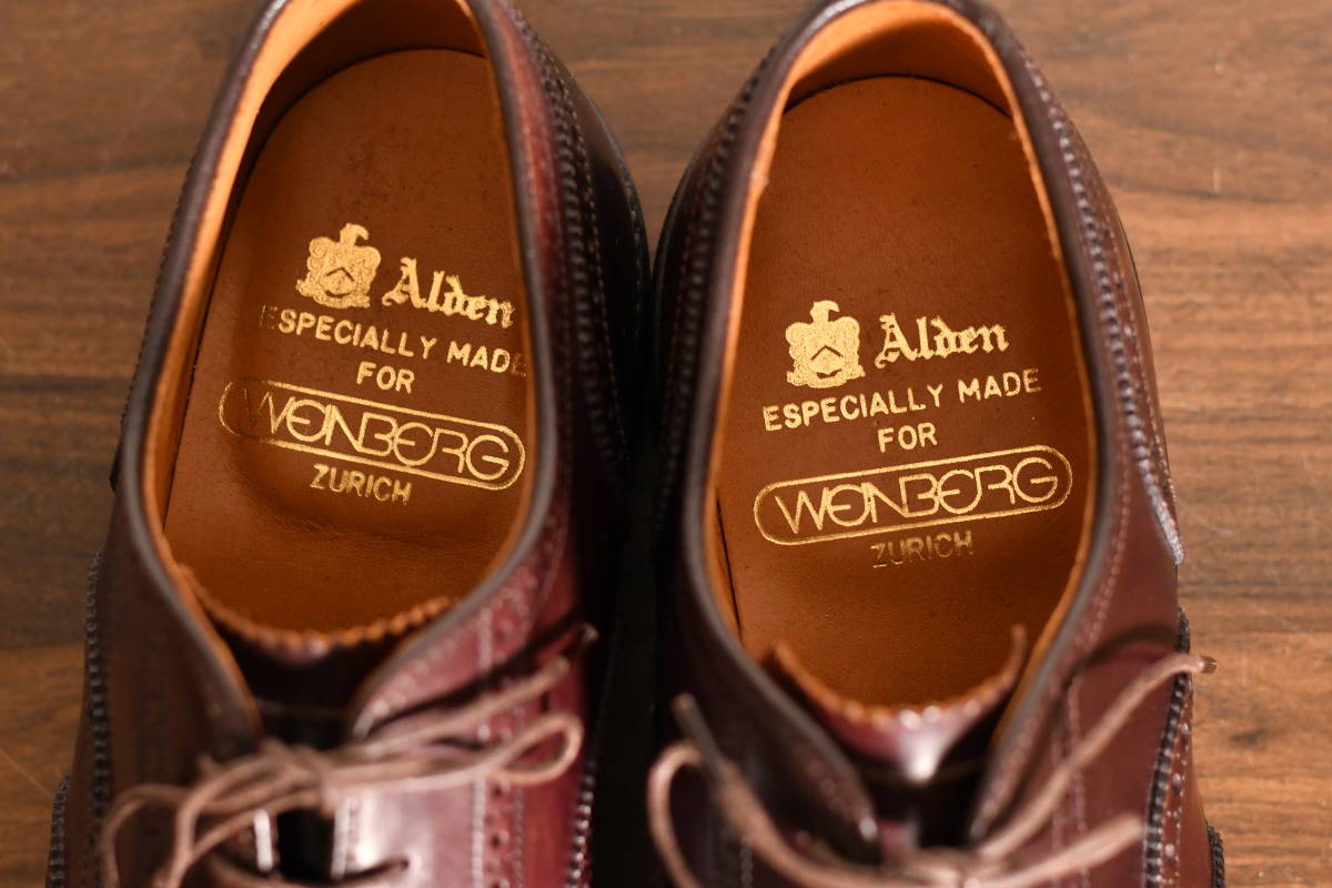 新品】ALDEN オールデン 974 cordovan 7C/E 25cm | www.bauen.com.ar