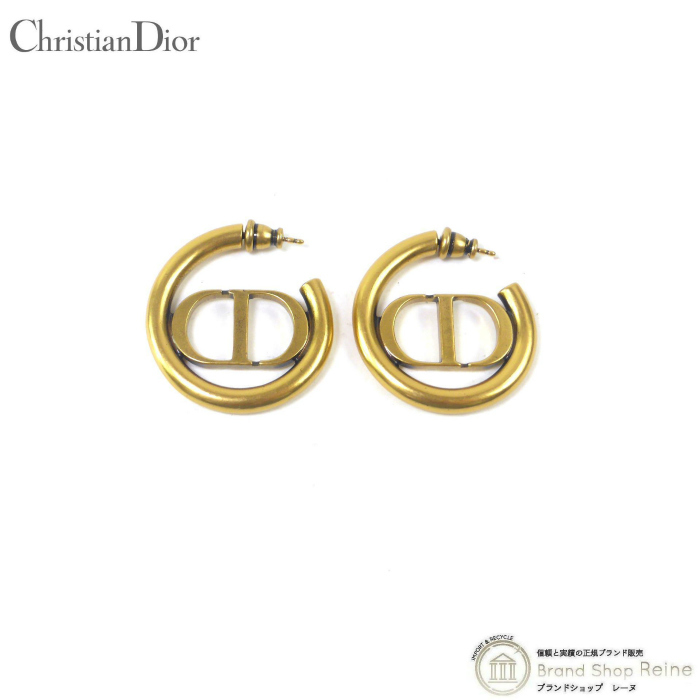 Christian Dior ゴールドフープピアス 【予約販売】本 sandorobotics.com
