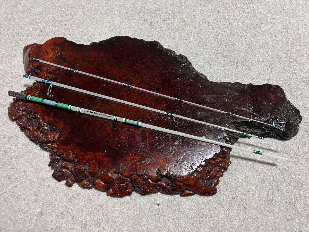 でガタが 渓流スタンダードモデル ハンドメイド グラスロッド 渓流