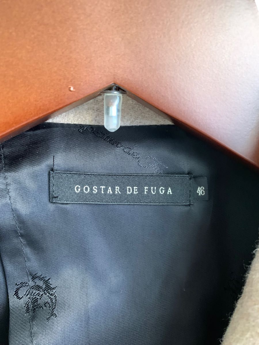 【美品】GOSTAR DE FUGA(ゴスタールジフーガ)◆イタリアンカラージャケット◆ウール　メンズ