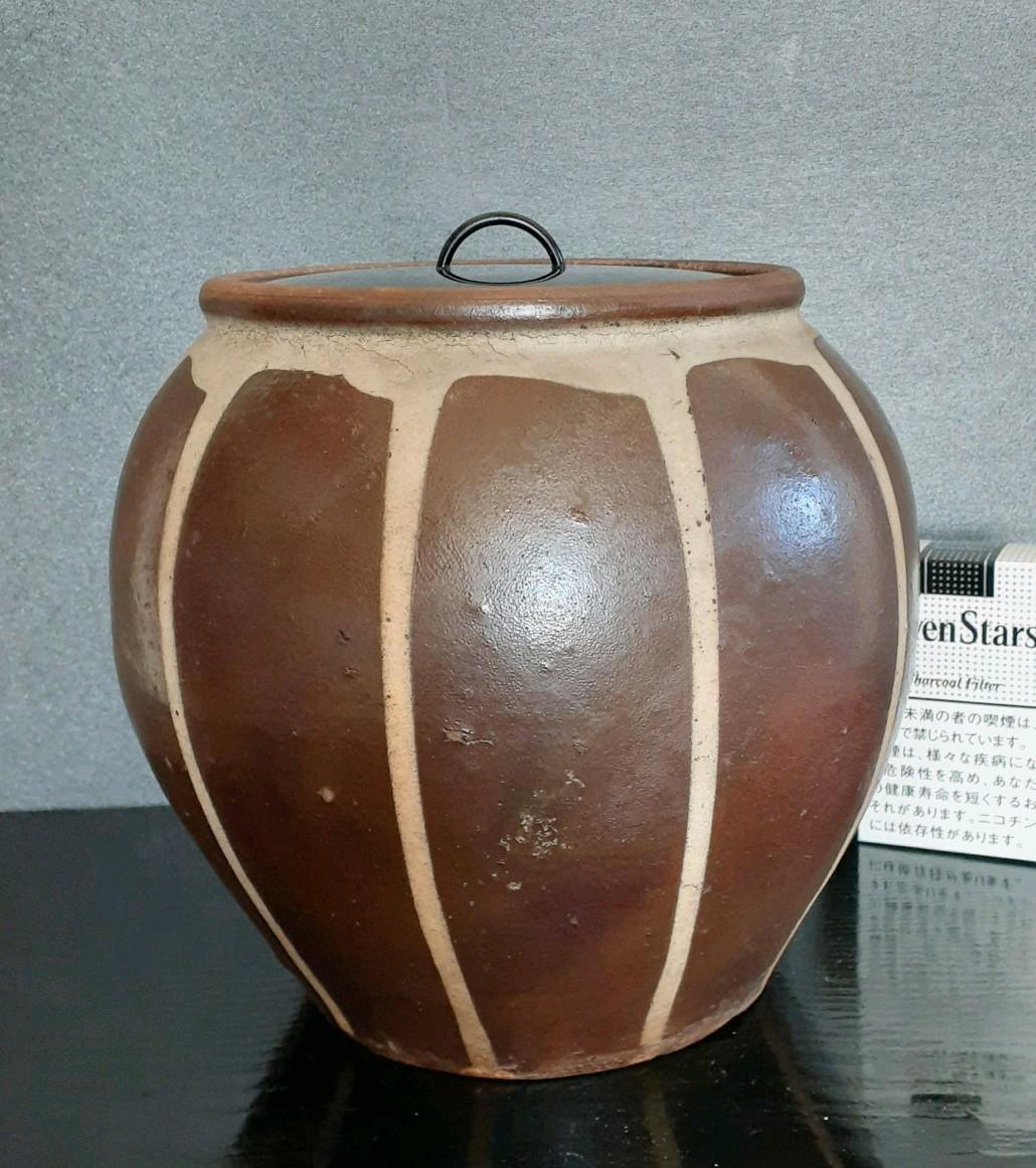 注目のブランド 丹波焼4耳壺 江戸時代 MA404 - htii.edu.kz
