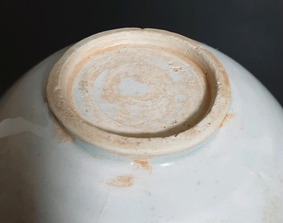 中国古美術 中国古陶磁器 古玩 宋時代 影青(いんちん) 陽刻 浮彫 花