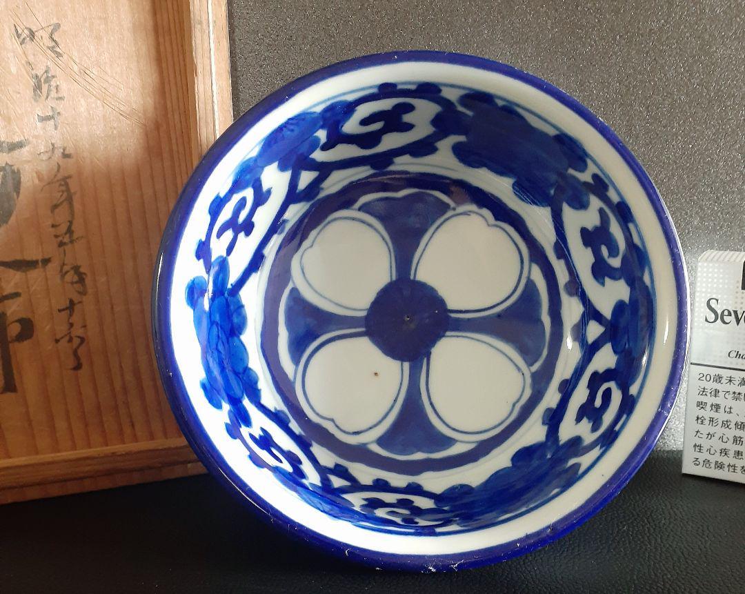 定番の中古商品 古伊万里 ベロ藍鉢 江戸期 工芸品 - www.mijugueteria