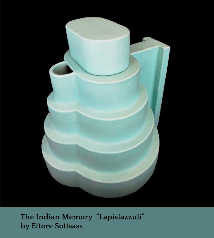 【超特価SALE開催！】 Indian Collection＞1978 ＜Sottsass Memories POT＿Lapislazzuli＿エットーレ・ソットサス TEA その他
