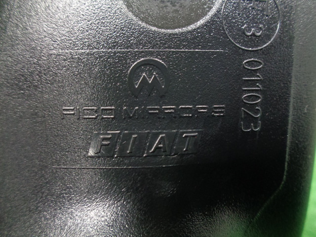  rare! Fiat 500 original plating side door mirror left right set abarth 595 competizione inspection ) head light tail muffler 