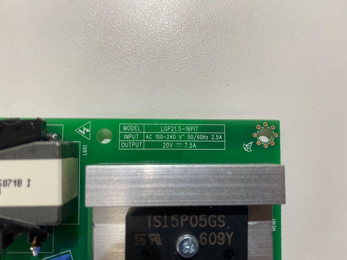 LG モニター ディスプレイ 電源ボード LGP21.5-16PIT 未使用 22MD4KA-B