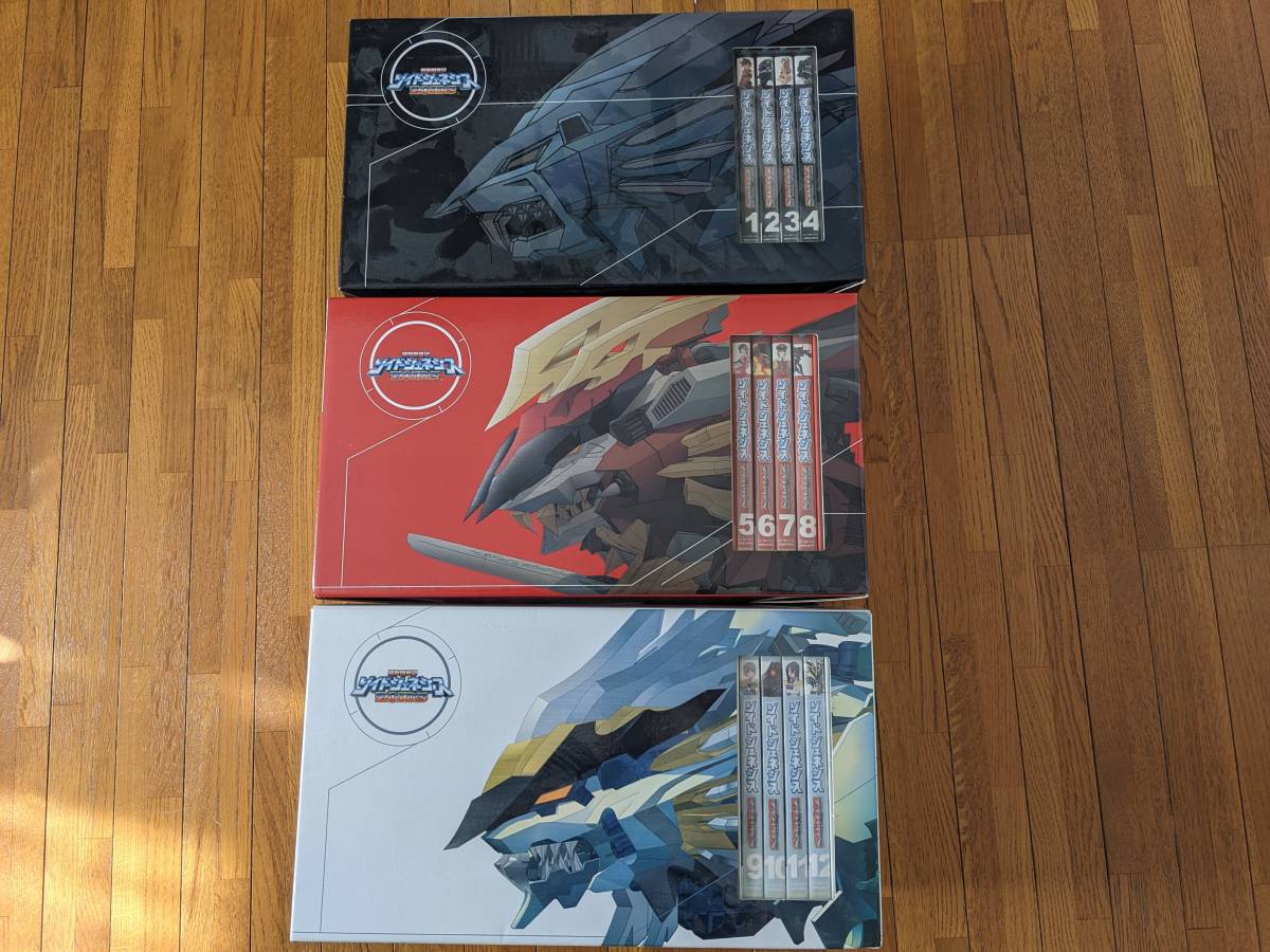 ゾイドジェネシス DVD SPECIAL BOX DVD-BOX 全3巻セット フィギュア